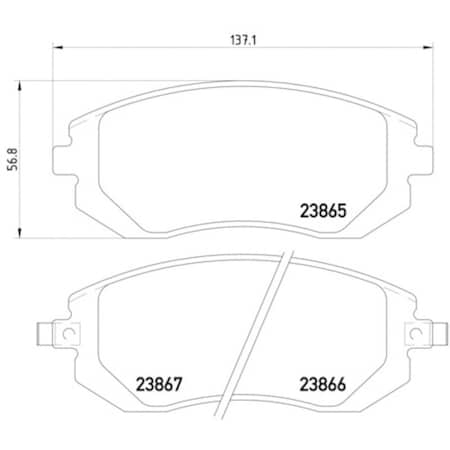 Pagid Brakes Disc Brake Pad, 355010211 355010211